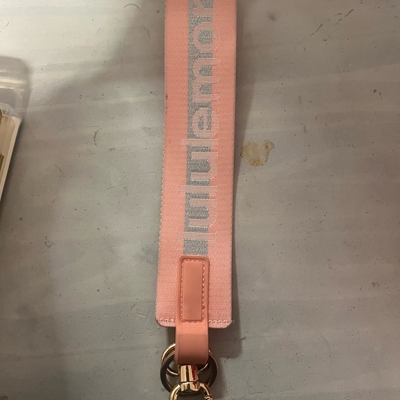 lululemon athletica Accessories - Lululemon Athletica Soft Pink Key Holder